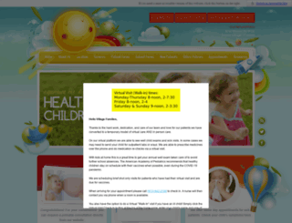 village-pediatrics.com screenshot