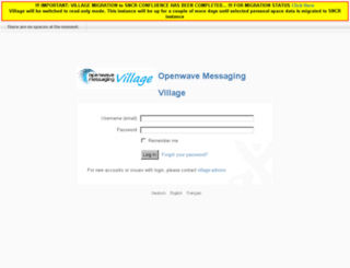 village.owmessaging.com screenshot