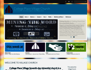 villageadventist.org screenshot