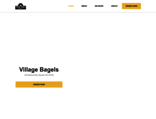 villagebagelssyosset.net screenshot
