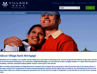 villagebankmortgage.com screenshot