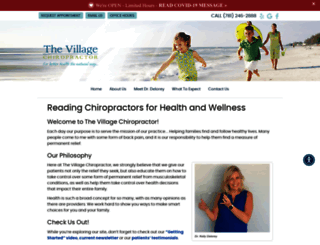 villagechiropractor.com screenshot