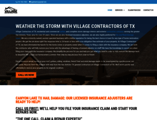 villagecontractors.com screenshot