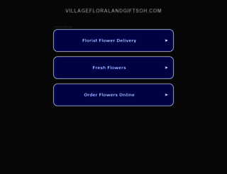 villagefloralandgiftsoh.com screenshot