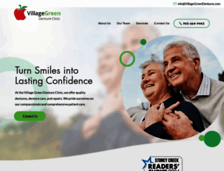 villagegreendentures.com screenshot