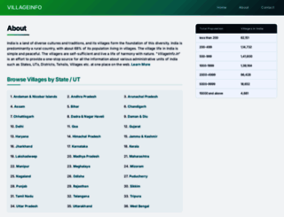 villageinfo.in screenshot