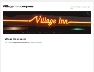 villageinncoupons.com screenshot
