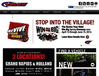 villagemotorsports.net screenshot