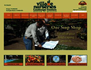 villagenurserieslc.com screenshot