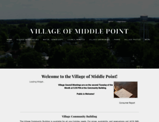 villageofmiddlepoint.com screenshot
