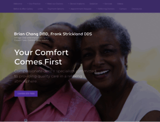 villageoralandimplantsurgery.com screenshot