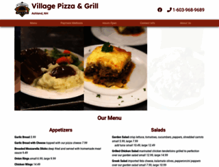 villagepizzaandgrill.com screenshot