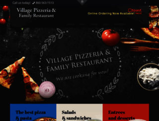 villagepizzact.com screenshot