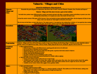 villages-and-cities.de screenshot