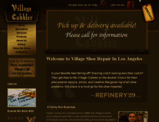 villageshoerepairusc.com screenshot