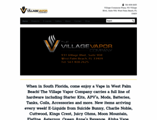 villagevapor.com screenshot