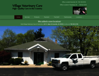 villageveterinarycare.com screenshot