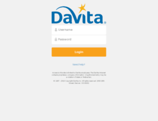 villagevitality.davita.com screenshot