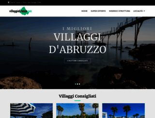villaggiabruzzo.com screenshot