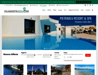 villaggihotelpuglia.com screenshot