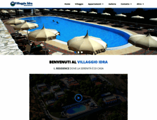 villaggioidra.it screenshot