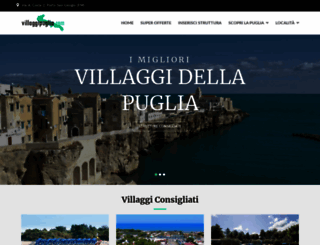 villaggipuglia.com screenshot