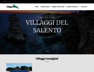 villaggisalento.com screenshot