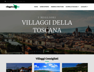 villaggitoscana.com screenshot