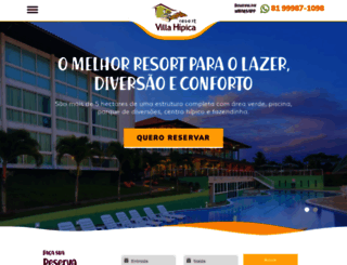 villahipica.com.br screenshot