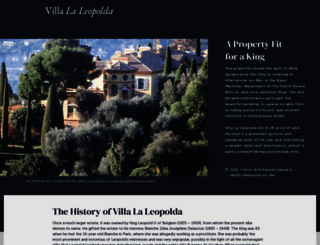 villaleopolda.com screenshot
