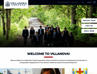 villanovacollege.com screenshot