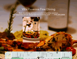 villaravenna.com screenshot