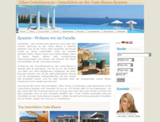 villas-costablanca.eu screenshot