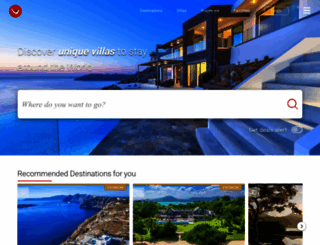 villas.byunique.com screenshot