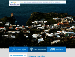 villasamalficoast.com screenshot