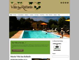 villasanraffaello.com screenshot