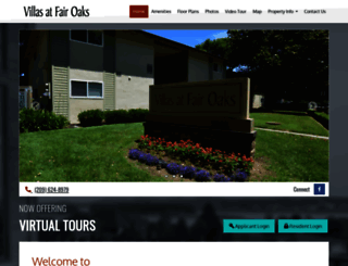 villasatfairoaks.com screenshot