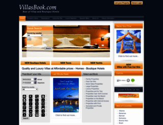 villasbook.com screenshot