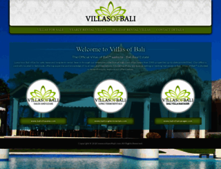 villasofbali.com screenshot