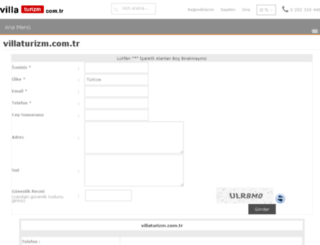 villaturizm.com.tr screenshot