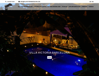 villavictoriabarcelona.com screenshot