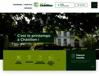 ville-chatillon.fr screenshot