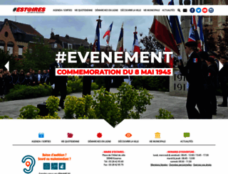 ville-estaires.fr screenshot