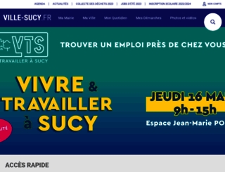 ville-sucy.fr screenshot