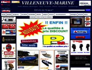 villeneuve-marine.fr screenshot