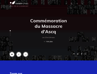 villeneuvedascq.fr screenshot