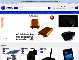 vimeltech.com.au screenshot