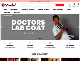 vimlaprints.com screenshot