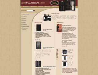 vinacotecas.com screenshot