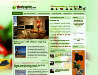 vinafengshui.com screenshot